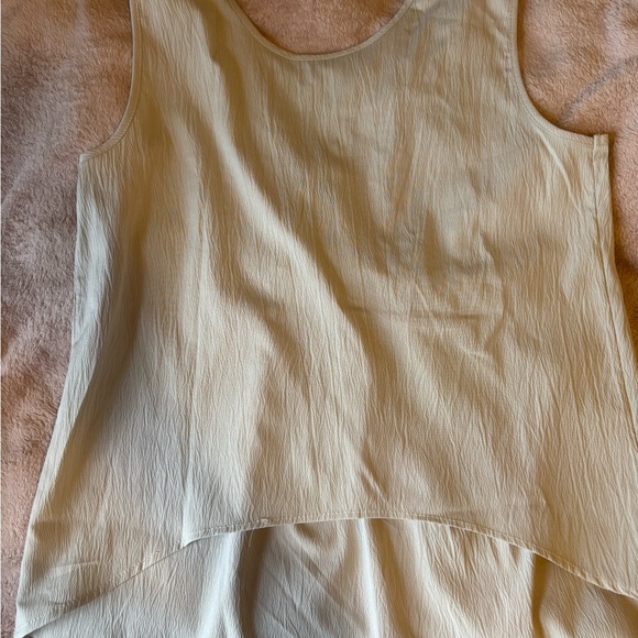 Light and Airy, Cream Sleeveless Top and Pants Set Size M NWOT Never Worn - Picture 4 of 8